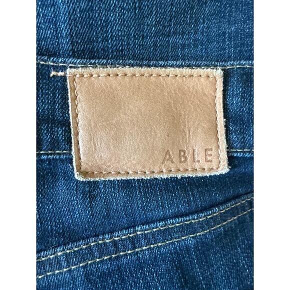 ABLE The High Rise Skinny Jeans Women’s Size 29 Dark Wash - Picture 6 of 9